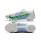 Nike Mercurial Vapor14 Elite FG Herr Vit Blå Grön
