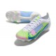 Nike Mercurial Vapor14 Elite FG Herr Vit Blå Grön