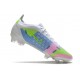 Nike Mercurial Vapor14 Elite FG Herr Vit Blå Grön