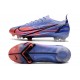 Nike Mercurial Vapor14 Elite FG Herr KM Flames - Lila Silver