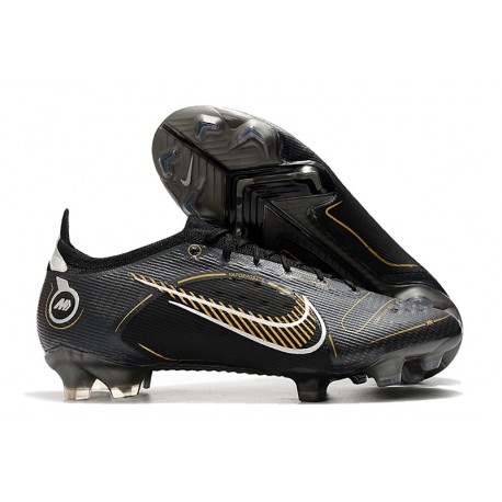 Nike Mercurial Vapor14 Elite FG Herr Shadow - Svart Guld Silver