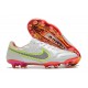Nike Tiempo Legend 9 Elite FG Rawdacious - Vit Röd Rosa
