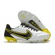 Nike Tiempo Legend 9 Elite FG Vit Grå Gul