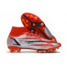 Nike Superfly 8 Elite Ag CR7 Spark Positivity - Röd Svart Vit Orange