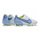 Nike Tiempo Legend 9 Elite FG Vit Blå