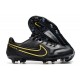 Nike Tiempo Legend IX Elite FG Ny Svart Guld