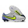 Nike Tiempo Legend IX Elite FG Ny Grå Gul Blå